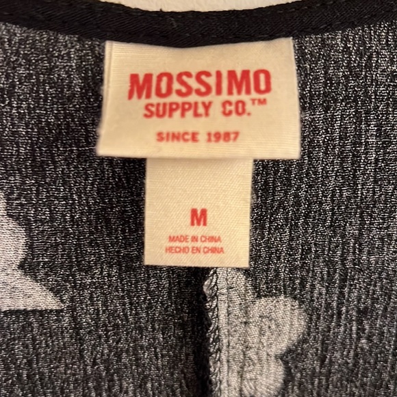 Mossimo Black floral dress - Picture 3 of 5